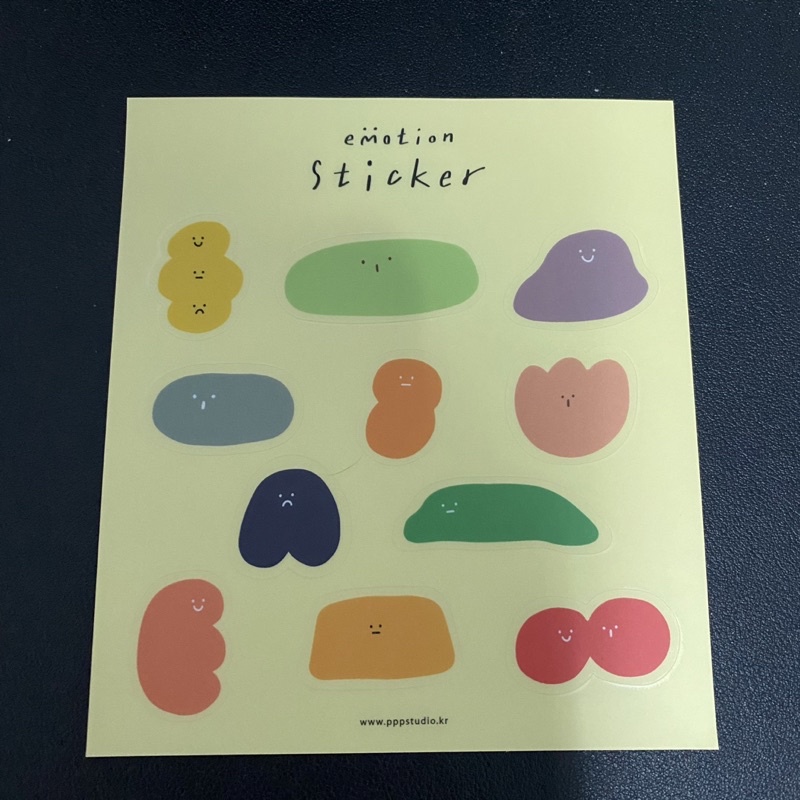 ppp studio貼紙 emotion day after day sticker | 蝦皮購物