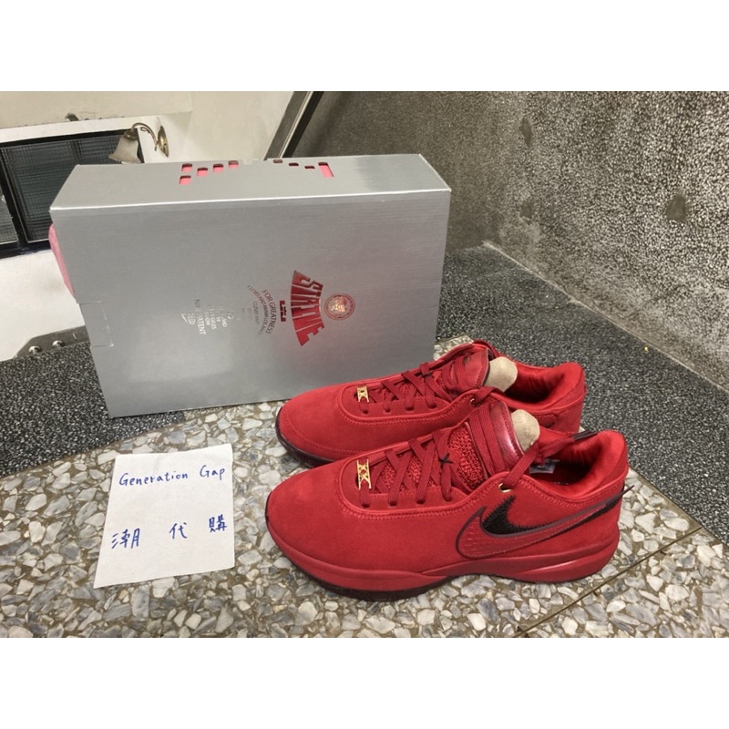 Lebron XX EP Liverpool DV1190600利物浦 紅色 全新台灣公司貨US10.5(28.5cm)