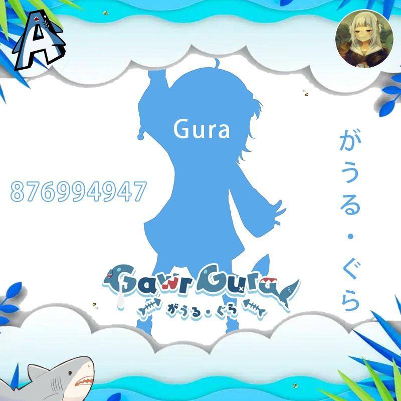 Hololive噶嗚·古拉鍵帽古拉COS鯊魚鯊鯊Gawr Gura Gawr Gura鍵帽 機械鍵盤 | 蝦皮購物