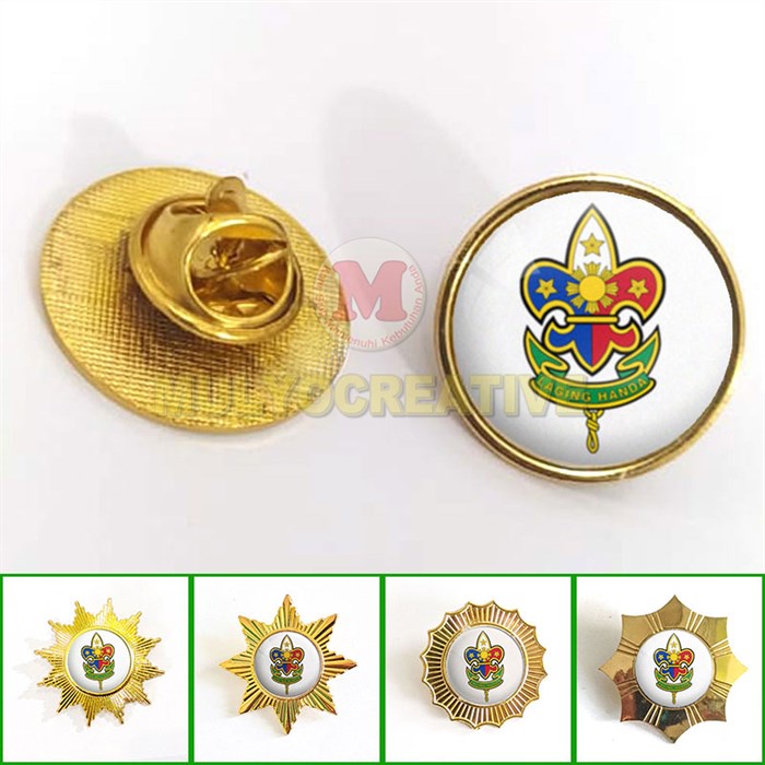 Pin Boy Scouts Of The Philippines 所有型號 Bross BSP 徽章樹脂塗層 | 蝦皮購物