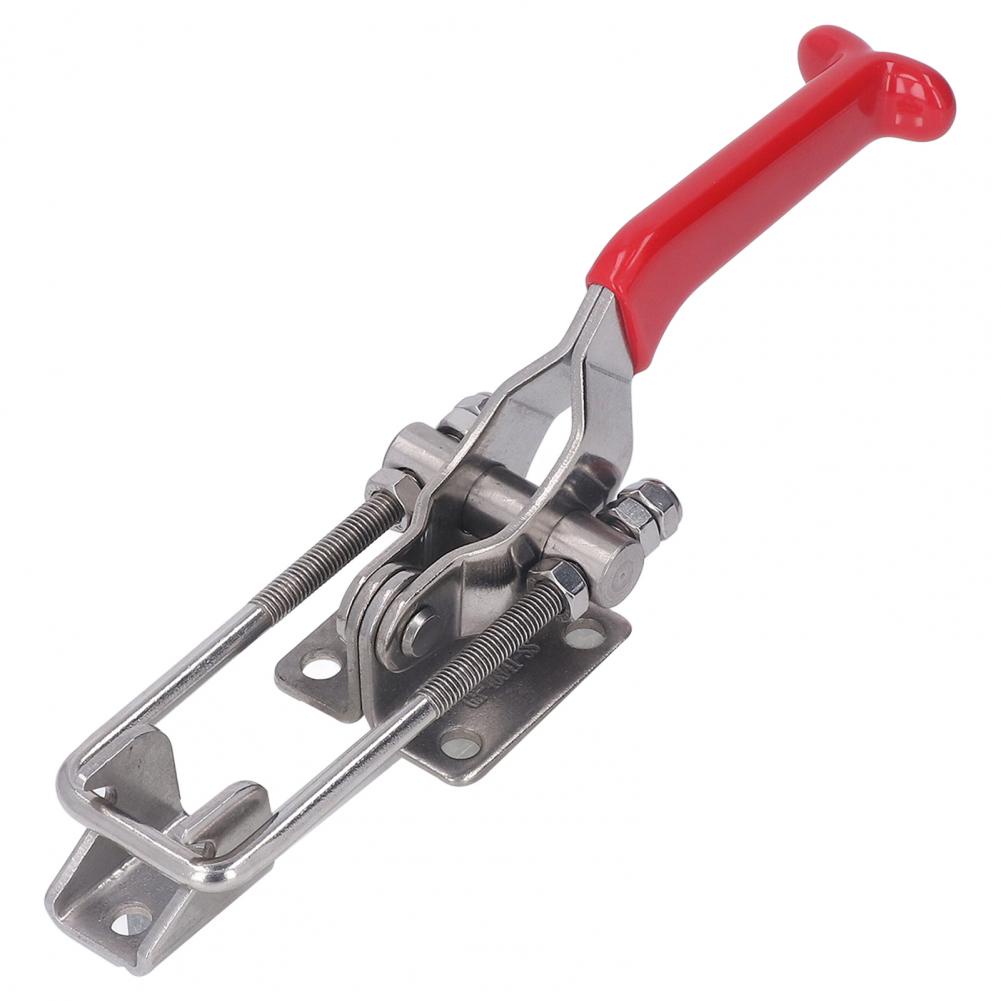 Toggle Clamp 不銹鋼開口可調節牢固固定扣閂鎖 900kg Force | 蝦皮購物
