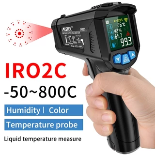 IR02系列 工業用紅外線測溫儀 測溫槍 溫度計 溫度儀 測油溫烹飪 測烤箱 紅外測溫槍 溫度槍 電子溫度計 非接觸