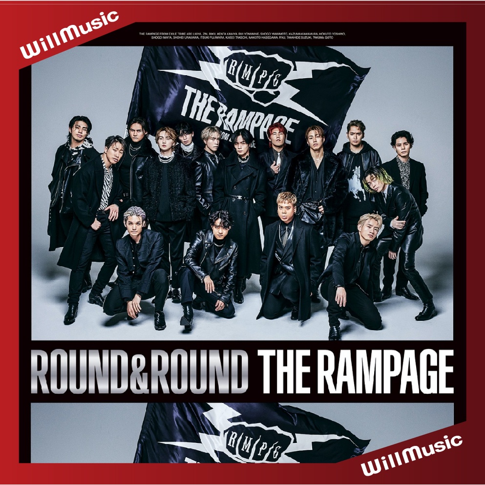 微音樂💃代購 日版 THE RAMPAGE from EXILE TRIBE - ROUND & ROUND 日本進口版