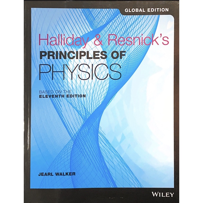 【現貨】 最新版 Halliday and Resnick's Principles of Physics 11/E
