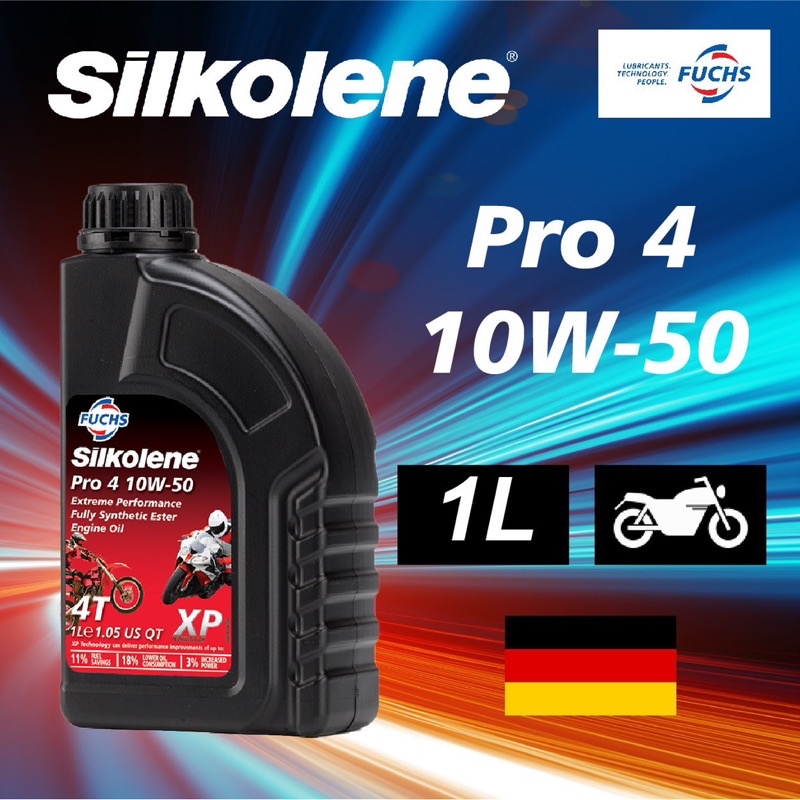 Ester Öl API SN JASO MA2 10,95€/l Silkolene Pro 4 15W-50 XP 2 X 1 Ltr Vollsyn ESTER Premium Motorenöl Silkolene Motorenöl