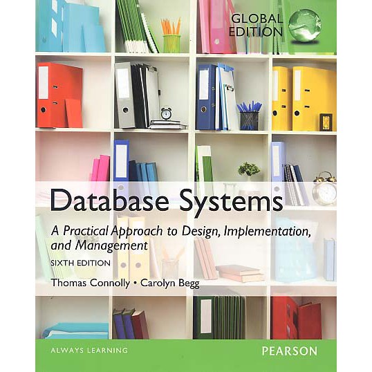 原文】Database Systems 6/e Connolly 9781292061184 <華通書坊/姆斯