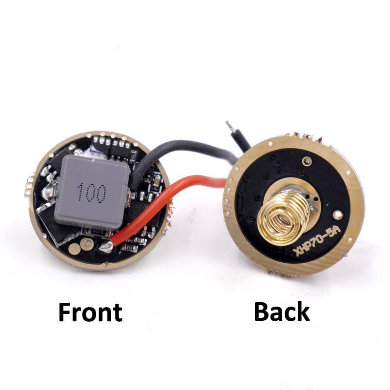 手電筒 Cree Lamp XHP70 XHP70.2 LED 驅動器 22MM 6-12.6V 5A 2 組 | 蝦皮購物