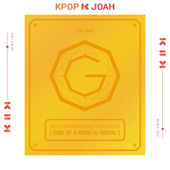 G-DRAGON ジヨン CD カード 2013 SEOUL LIVE CD - メルカリ