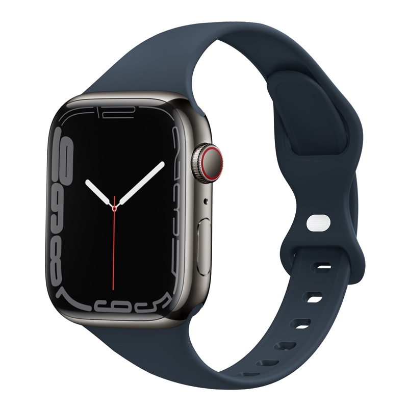 液態硅膠錶帶 運動型 適用於Apple Watch 錶帶 ultra 49mm 替換手環 iWatch41 46mm | 蝦皮購物