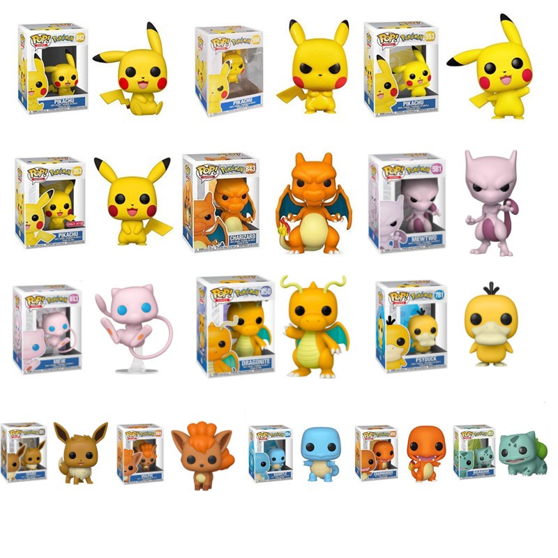 Funko Pop Pokemon - Pokémon 皮卡丘 Psyduck Squirtle Bulbasaur E | 蝦皮購物