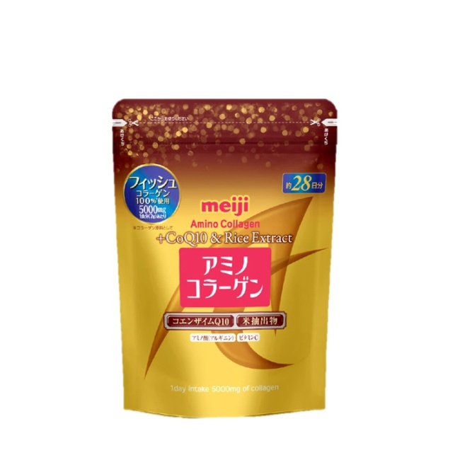 明治 アミノコラーゲン プレミアム 詰め替え用 196g×3 - 健康用品