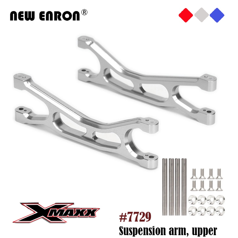 Traxxas 1/5 大X XMAXX 77086 8S 77076 6S 代替7729 鋁合金前通用上懸A臂套件 | 蝦皮購物