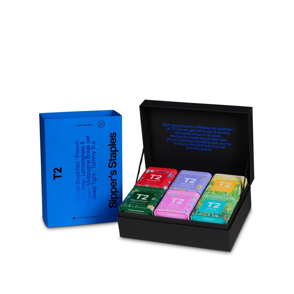 澳洲T2 Tea T2茶 Icon Collection - Sipper's Staples -茶罐組 (茶包) | 蝦皮購物