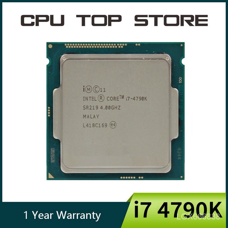 二手快速發貨   Intel Core i7 4790K 4.0GHz 四核8MB CPU 處理器,帶高清