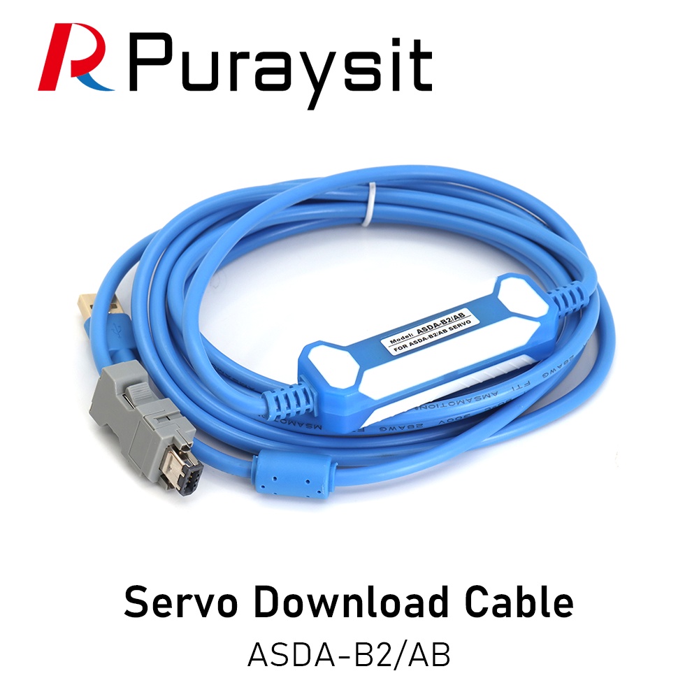 Puraysit 伺服驅動編程下載電纜 USB-ASD-CNUSOA08 適用於台達 ASDA-B2/AB | 蝦皮購物