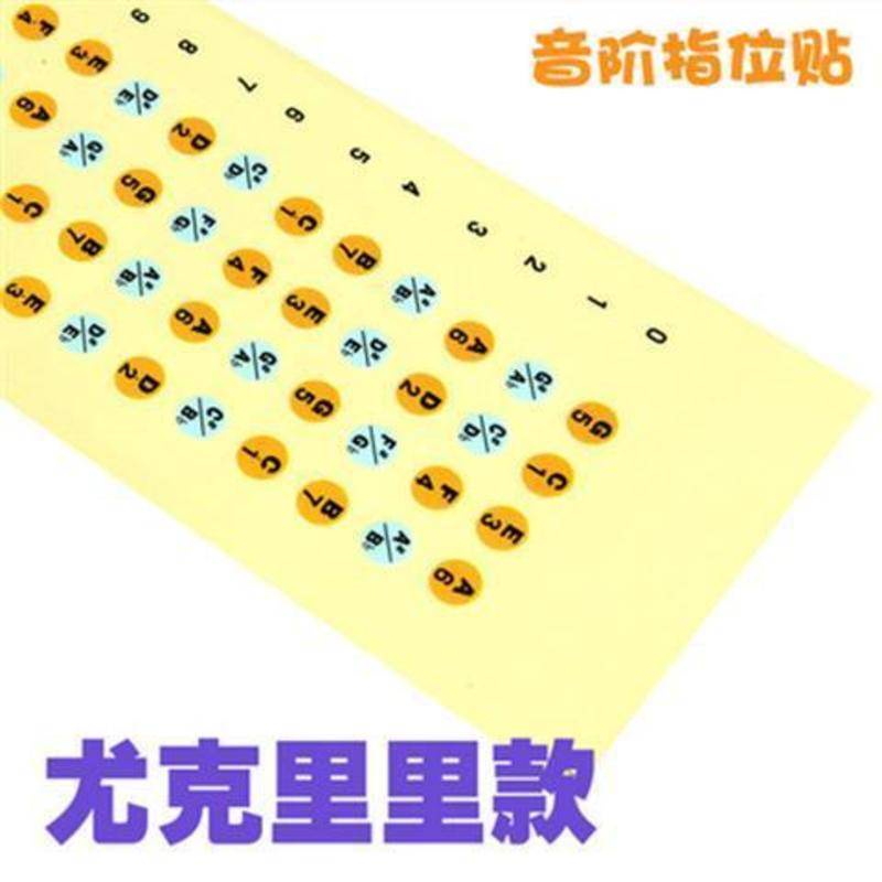 吉他簡譜音階貼紙 數位唱名紙板貼 入門自學新手教材電吉他初學 | 蝦皮購物