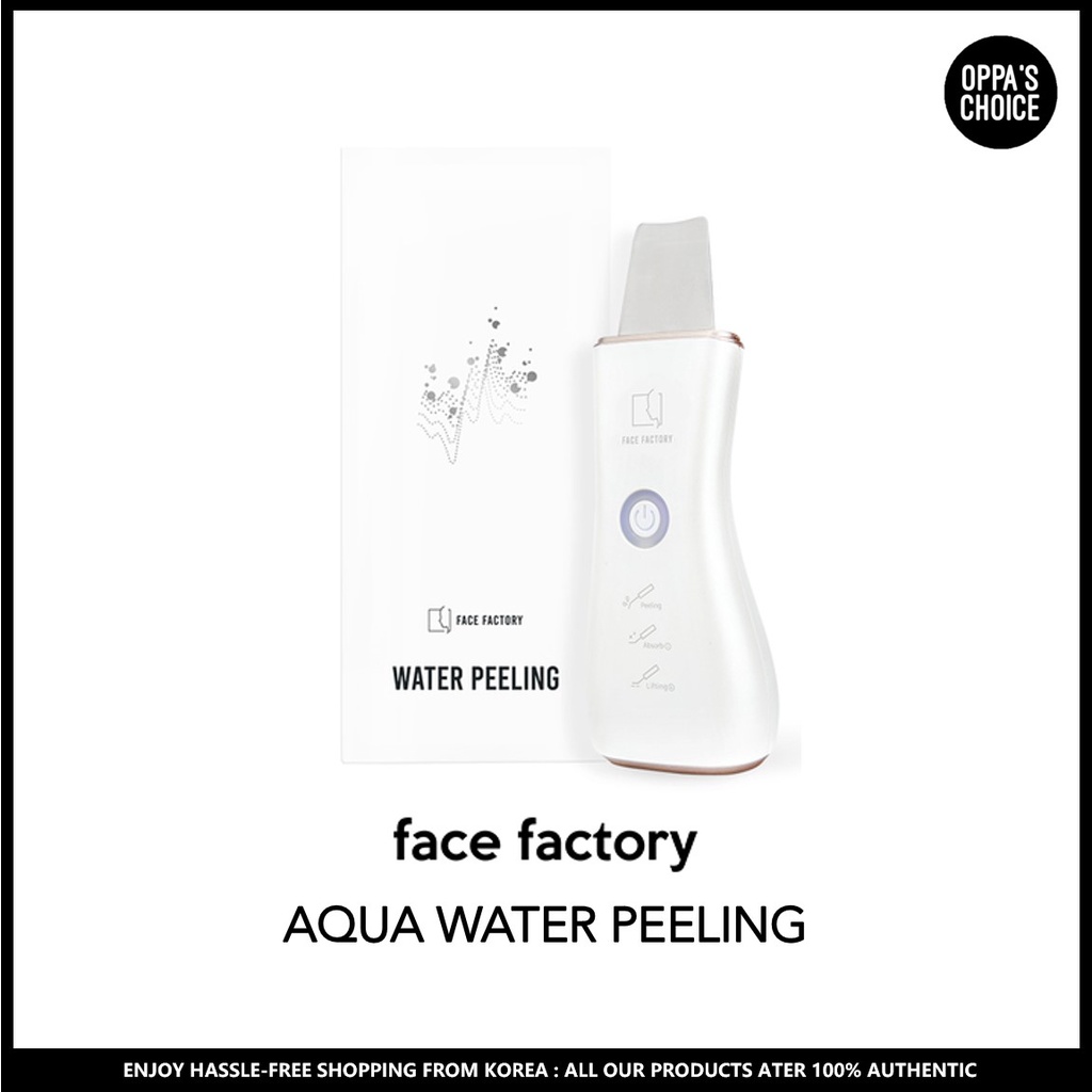 [現貨] FACE FACTORY AQUA WATER PEELING 面部工廠 AQUA 水去角質