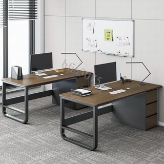 🔥宅配到府🔥職員辦公桌簡約現代辦公室多人桌椅組合單人工位簡易卧室電腦桌子