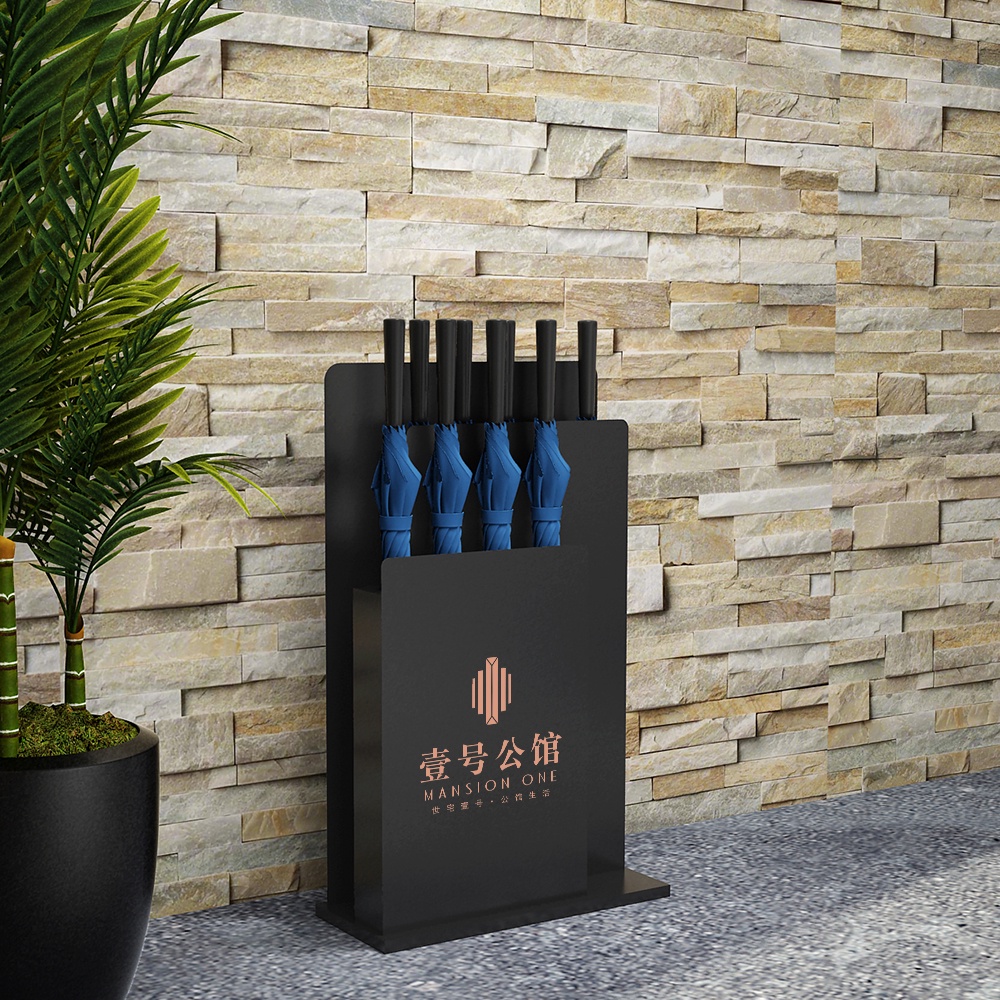 【客製化】【雨傘收納架】創意雨傘架 商用高檔 酒店大堂傘桶 售樓部 雨傘 收納傘箱 免費訂製logo | 蝦皮購物