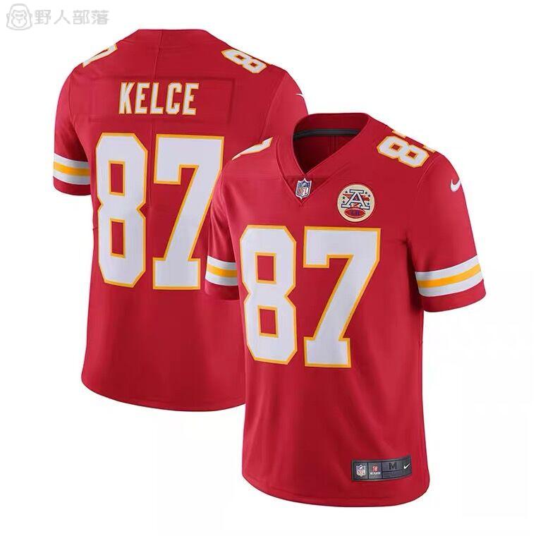 : NFL PRO LINE Men's George Karlaftis Red Kansas City Chiefs Home  Player Jersey : 運動和戶外活動