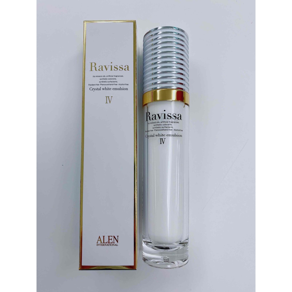 日本沙龍ALEN Ravissa Crystal white emulsion 美白美容液60ml | 蝦皮購物