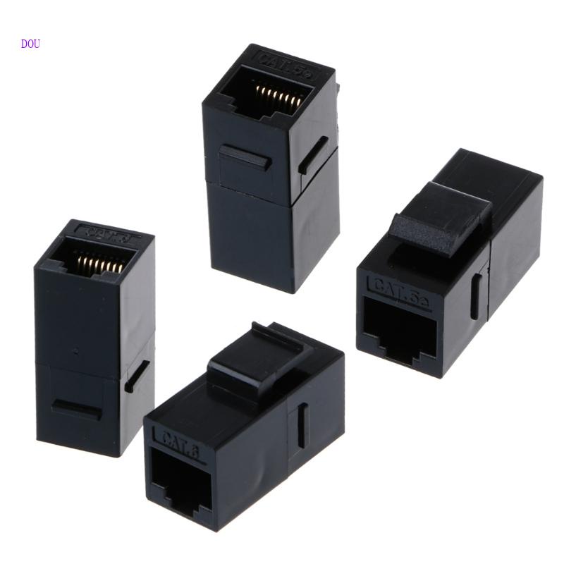 Dou RJ45 以太網電纜模塊插頭連接器 RJ-45 電纜辦公室非屏蔽直通模塊 UTP 模塊 | 蝦皮購物