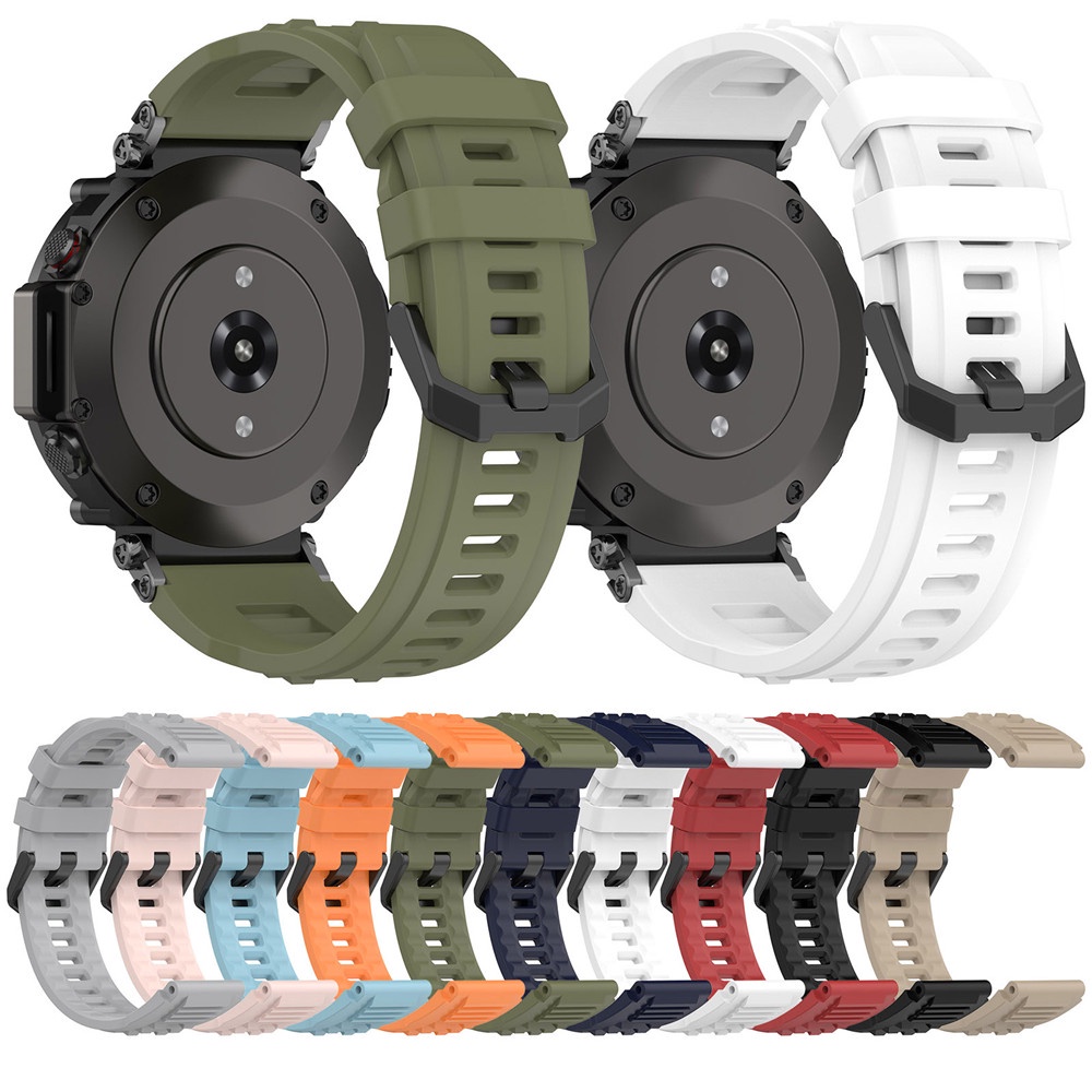 適用於 華米Amazfit T-rex Ultra A2142官方硅膠手錶錶帶 T-rex Ultra運動硅膠錶帶 | 蝦皮購物