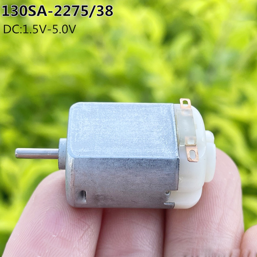 5pcs Lot 130 Micro Dc Hobby Motor 3v 5v 20500rpm 微型電動馬達四輪馬達小 蝦皮購物