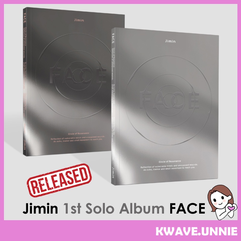 Jimin Solo Album "FACE" (Invisible + Undefinable SET only) 蝦皮購物