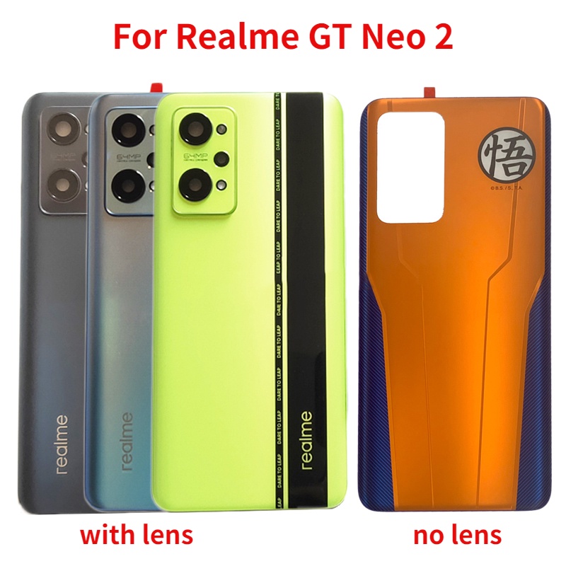 Realme GT Neo 2 原裝後玻璃後蓋電池蓋後門外殼相機玻璃鏡頭更換零件| 蝦皮購物