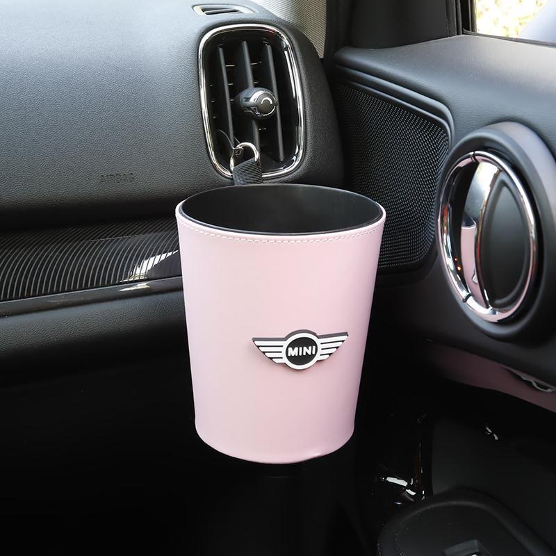 MINI COOPER車內中控臺懸掛收納桶COUNTRYMAN CLUBMAN座椅後掛式垃圾桶 | 蝦皮購物