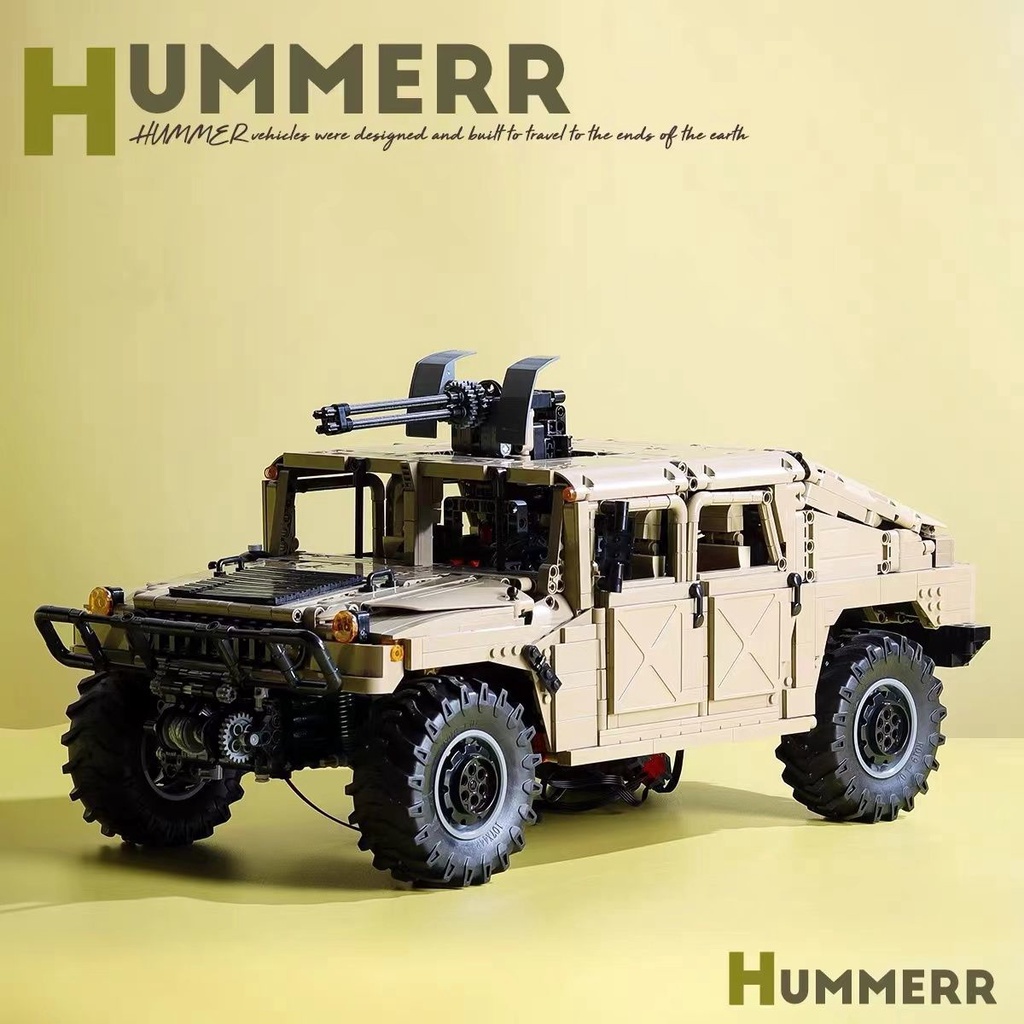 雙鷹CaDA』HUMMERR C61036 軍用四驅悍馬越野車積木玩具高難度拼裝模型汽車玩具收藏擺飾『台灣現貨』 | 蝦皮購物