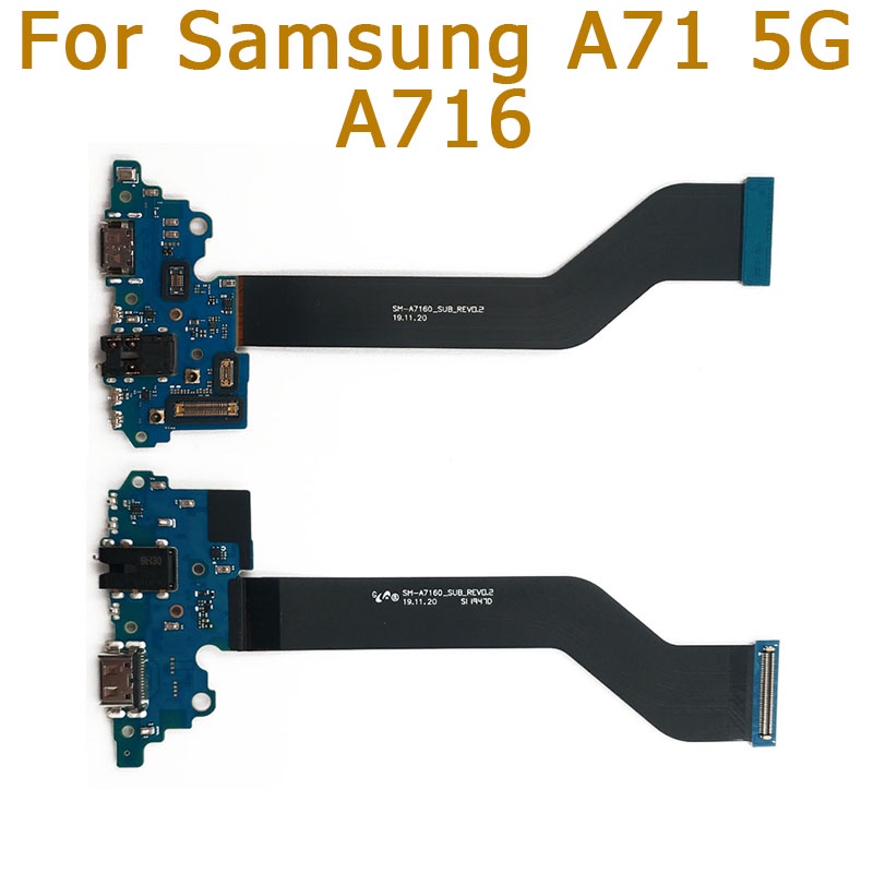 原裝適用於三星 Galaxy A70 A70s A71 5G Usb 充電板充電端口板 Pcb Dock 連接器排線備件 | 蝦皮購物