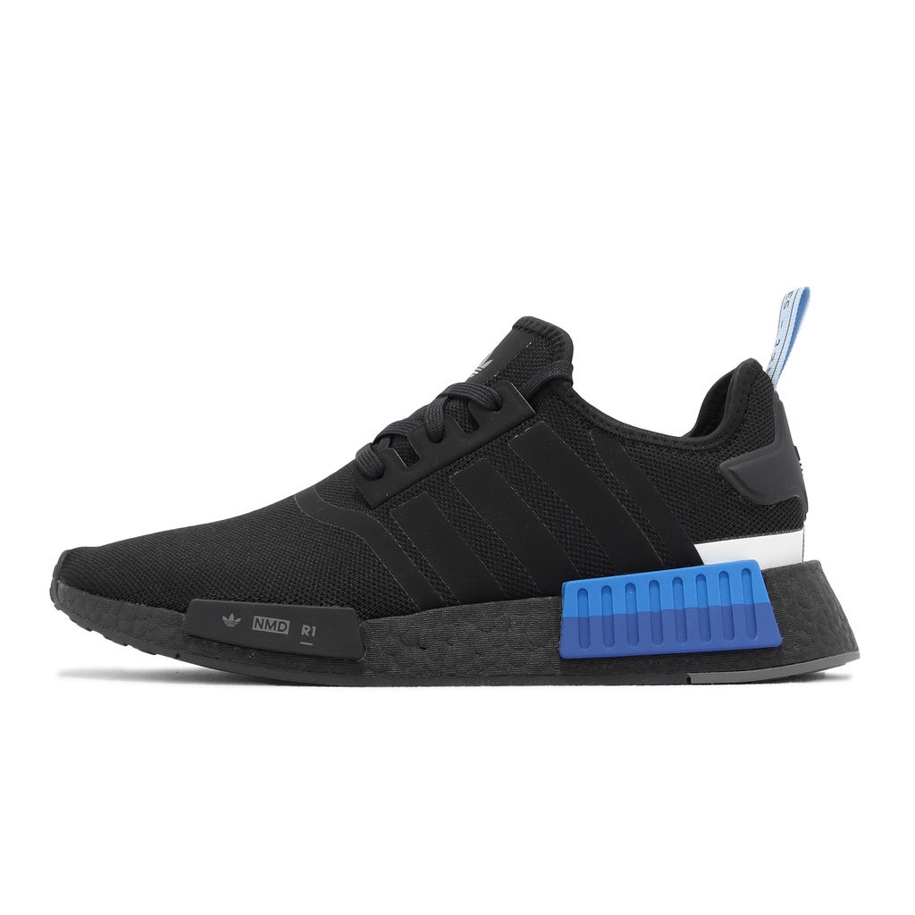 Adidas nmd white black cheap blue