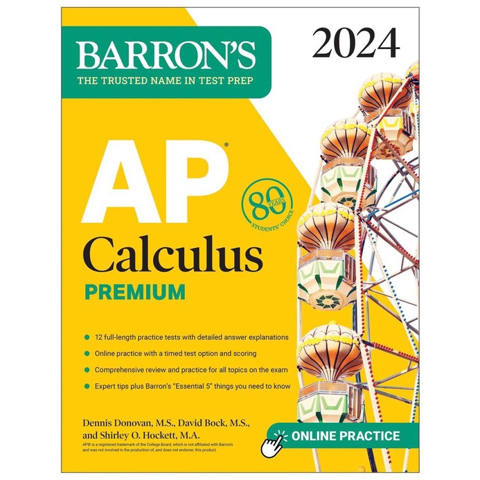 AP Calculus Premium 2025 12 Practice Review Practice)/David Bock