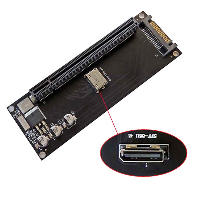 NFHK Adattatore USB 3.2 Gen2 Type-C 20Gbps USB-C a PCI-E 4X Express Card per scheda madre desktop