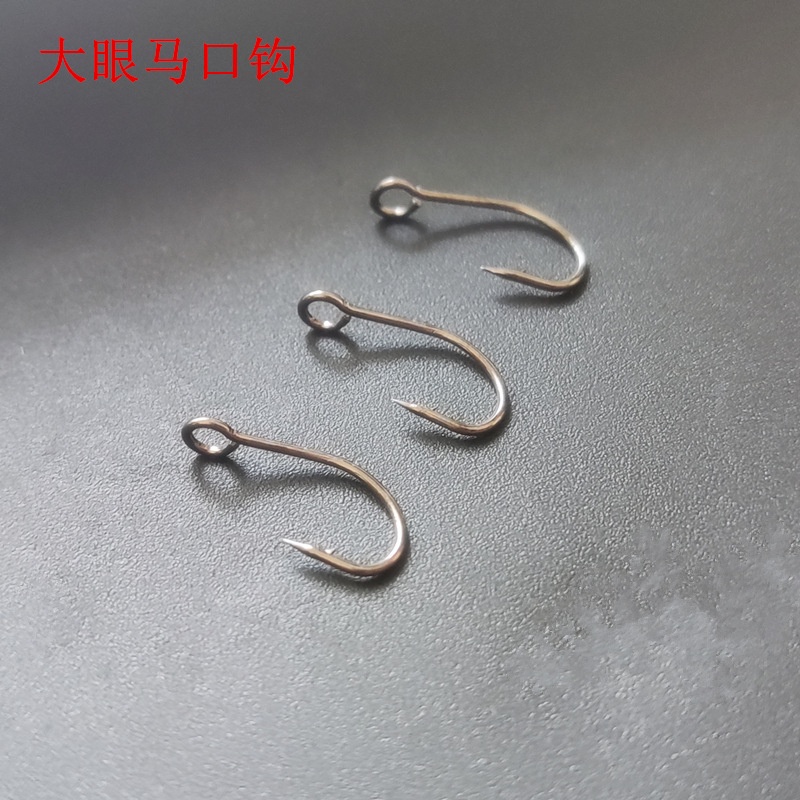 【10個裝】大眼馬口鉤 釣魚鉤 鐵板鉤 亮片鉤 魚勾 蝦鉤 管付鉤 路亞鉤 軟蟲鉤 曲柄鉤 小磯鉤 草蝦鉤 丸世鉤 釣鉤 | 蝦皮購物