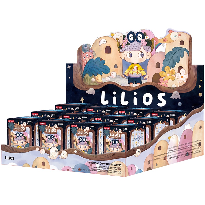 小穎玩具】隱藏款LiLiOS City Wild Boy 系列盲盒禮物盒玩公仔POPMART