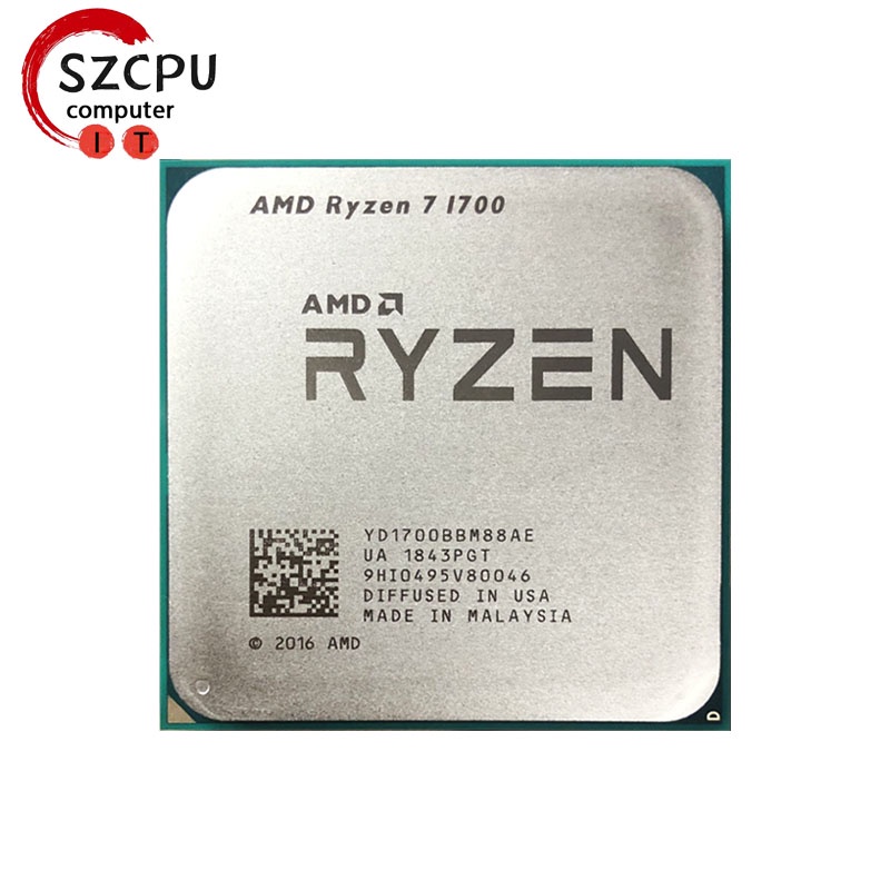 【現貨】AMD Ryzen 7 1700 R7 1700 3.0 GHz 二手游戲 Zen 0.014 八核十六線程 C | 蝦皮購物