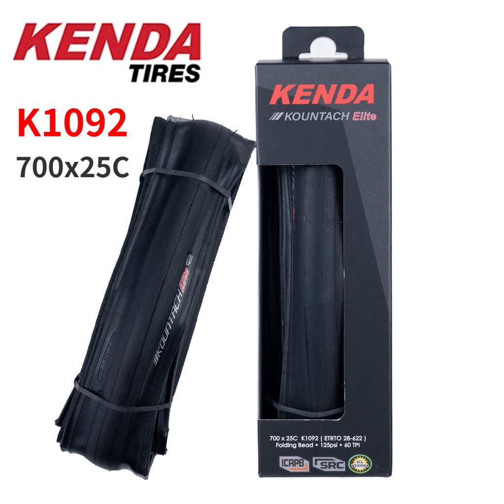 建大 Kenda K1092 KOUNTACH ELITE 自行車輪胎 700x25C 折疊胎圈公路自行車輪胎 IRON | 蝦皮購物
