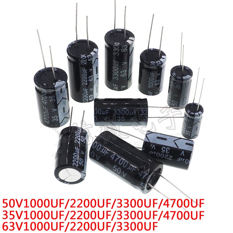 VEFJVAIO Condensatore elettrolitico 35V 22uF 47uF 100uF 220uF