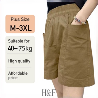 2023 女士棉質短褲寬鬆高腰韓版休閒時尚