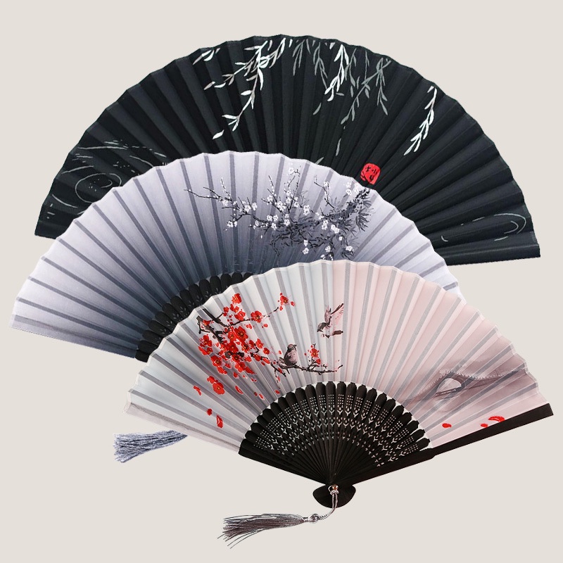 中國風摺扇古風學生扇子漢服一笑竹質小扇子扇子扇子禮物 | 蝦皮購物
