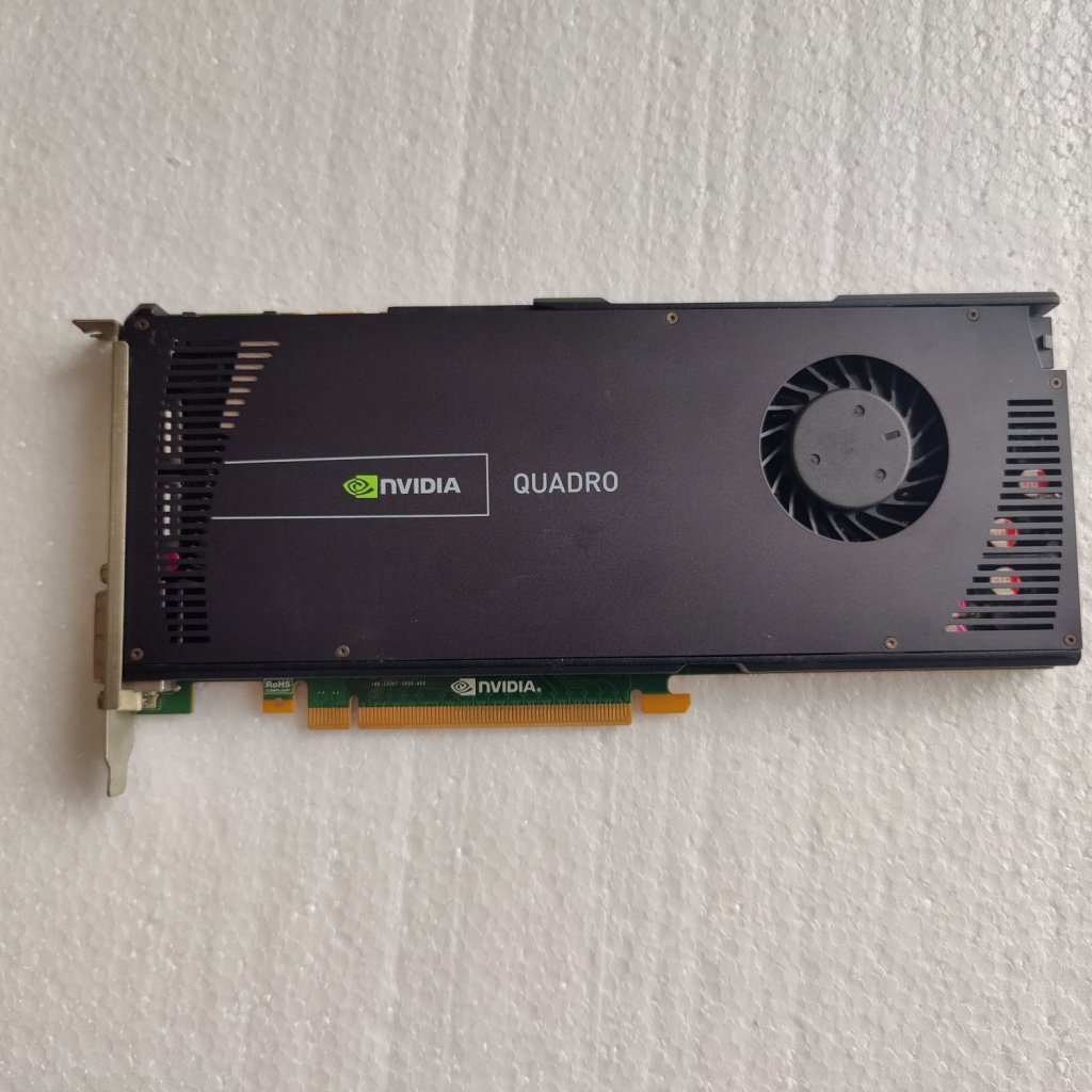 【現貨】原裝Quadro Q4000 2G D5 PCI-E 專業繪圖顯卡 Q5000 麗臺顯卡 | 蝦皮購物