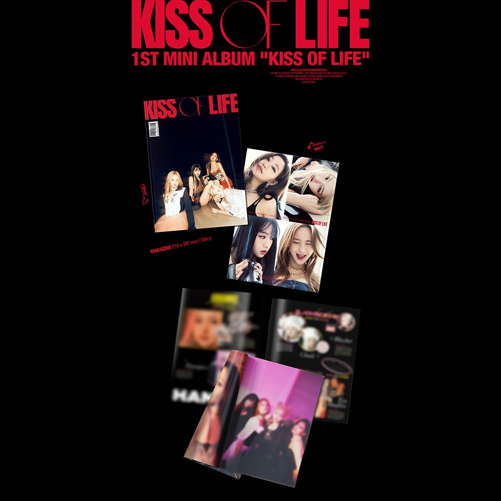 KISS OF LIFE - 1ST MINI ALBUM [KISS OF LIFE] | 蝦皮購物