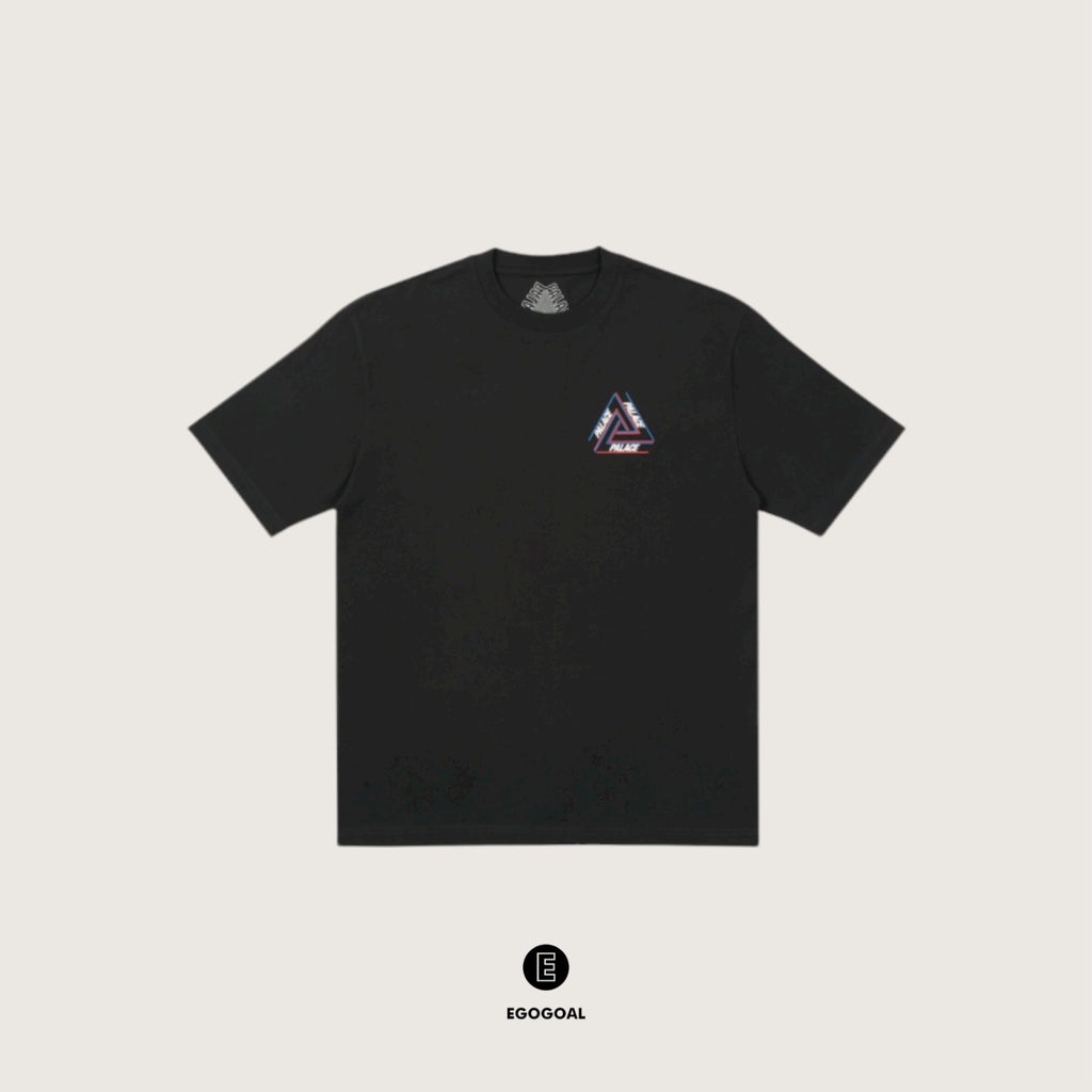 EGOGOAL】Palace Skateboards Basically A Tri-Ferg T-shirt (黑