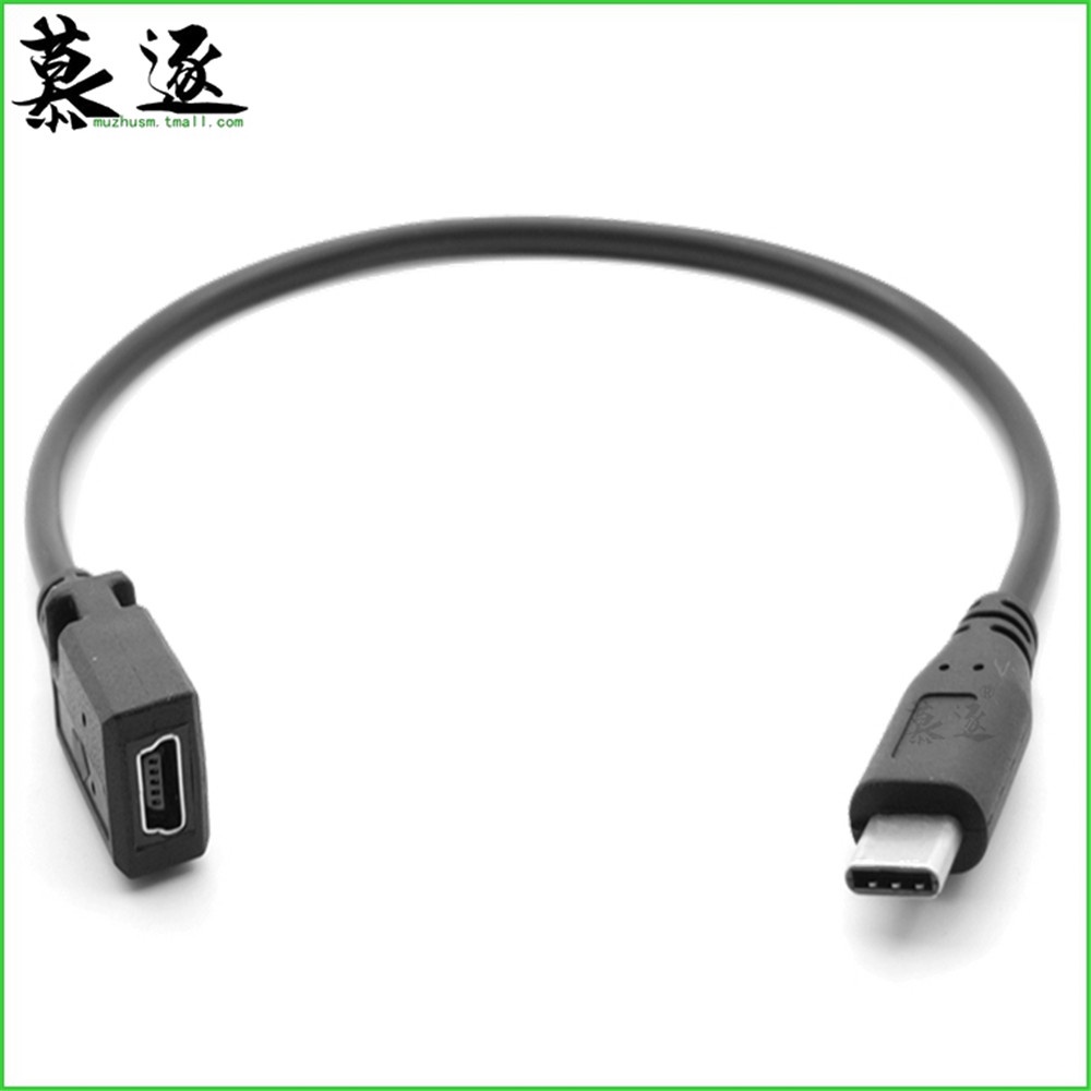 Type-c公mini micro USB母轉數據線T形口安卓轉接充電線頭 | 蝦皮購物