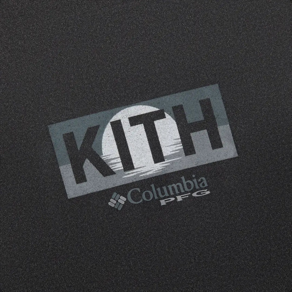 EGOGOAL】Kith x Columbia Vintage Box Logo Tee(黑) | 蝦皮購物