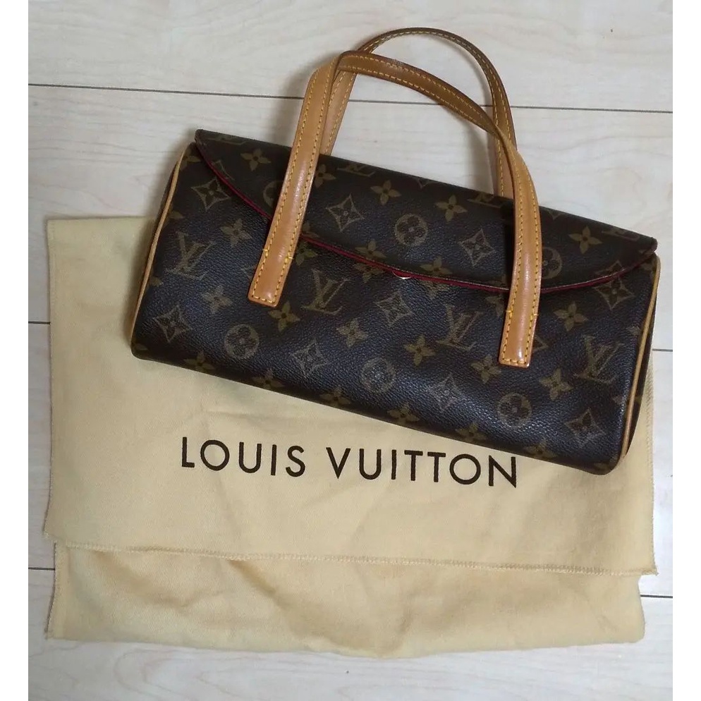 LOUIS VUITTON Monogram Sonatine Hand Bag M51902 LV Auth bs1255 Cloth  ref.602812 - Joli Closet