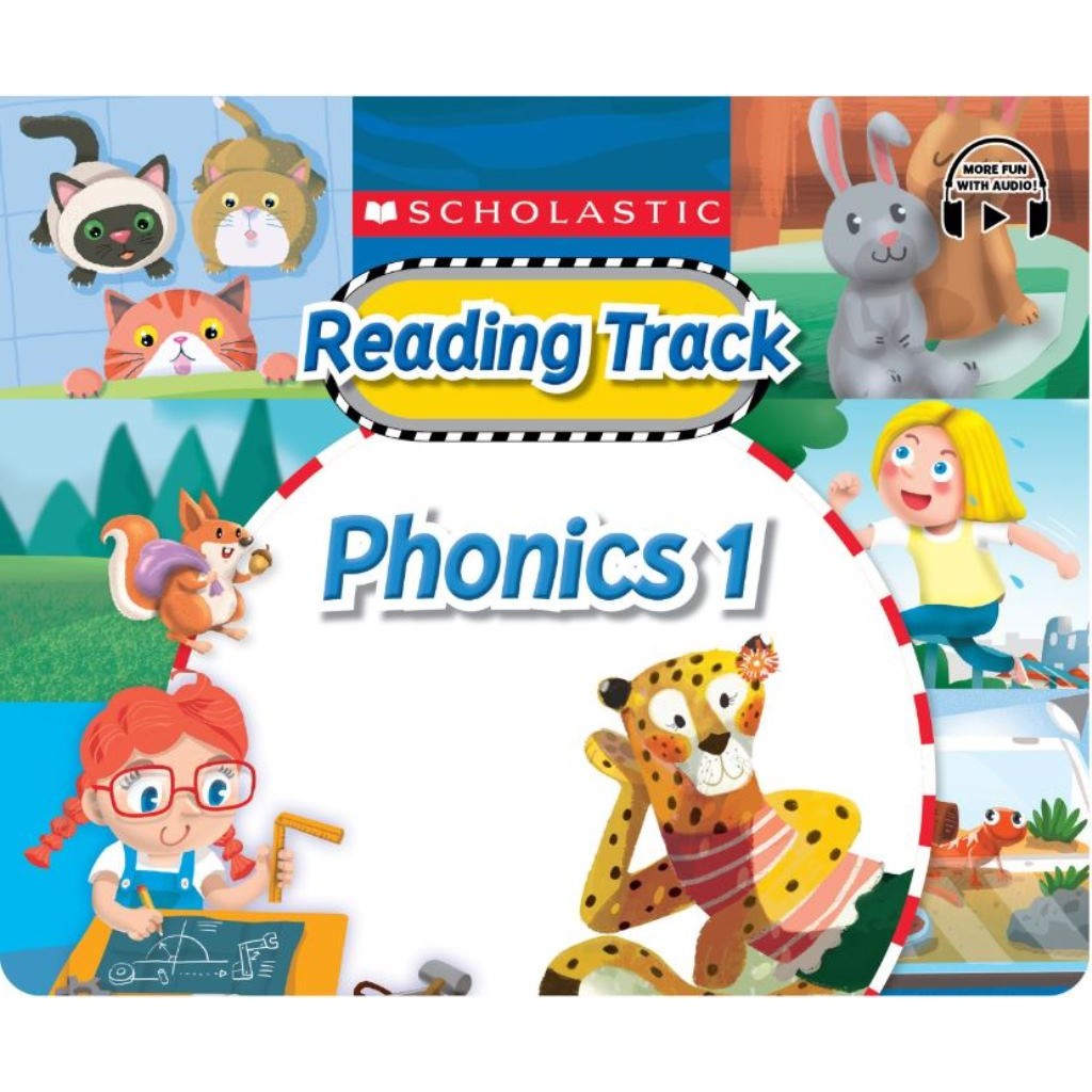 Reading Track: Phonics #01 (With Storyplus)(有聲書)/Scholastic【禮筑外文書店】 | 蝦皮購物